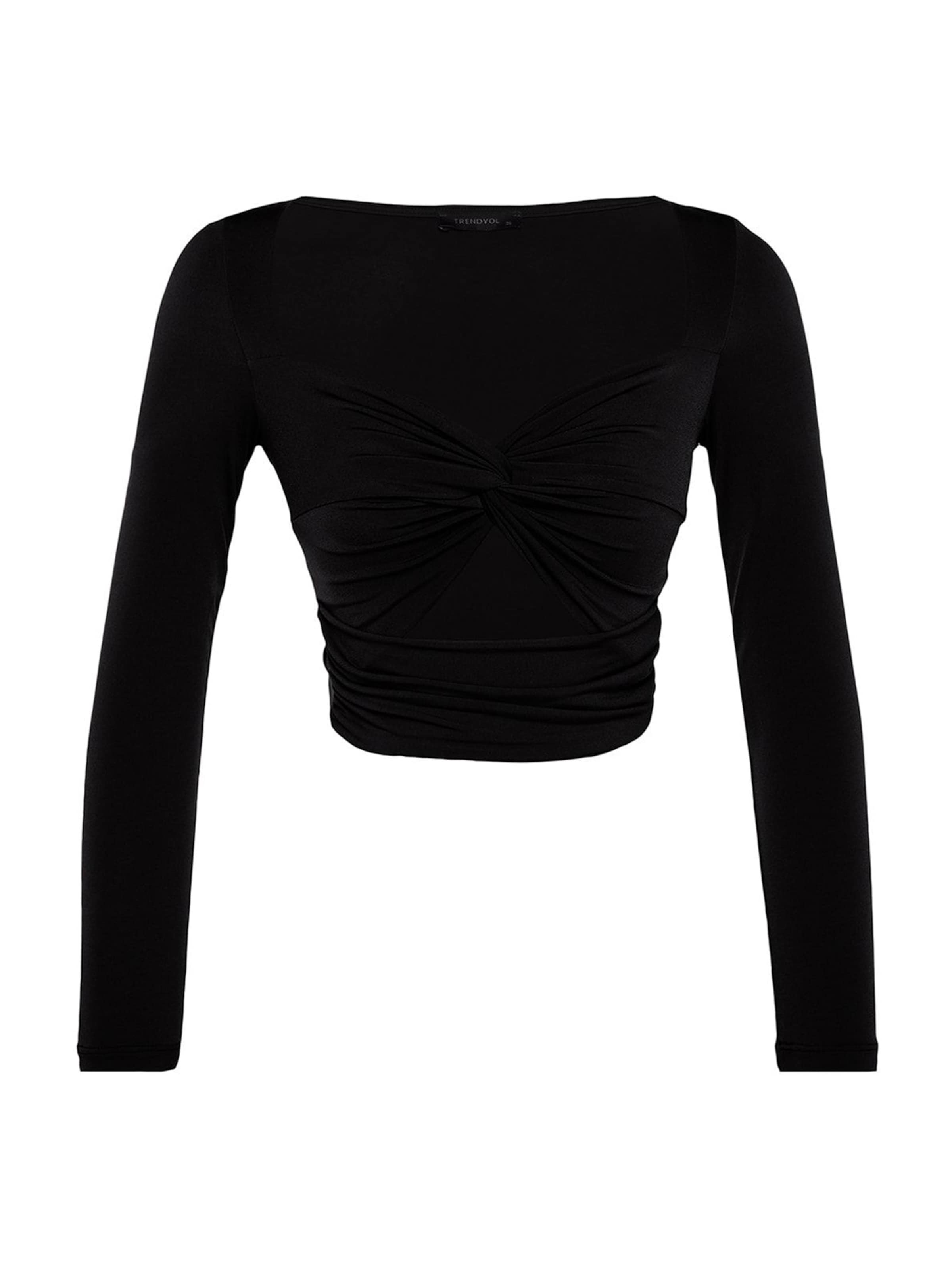 Trendyol Блузка в Черный