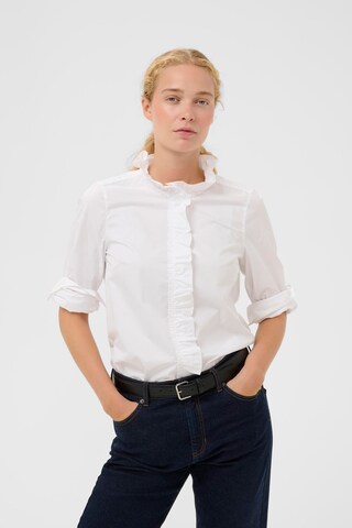 Chemisier 'CAPELLA' InWear en blanc : devant