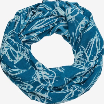 s.Oliver Tube Scarf in Blue: front