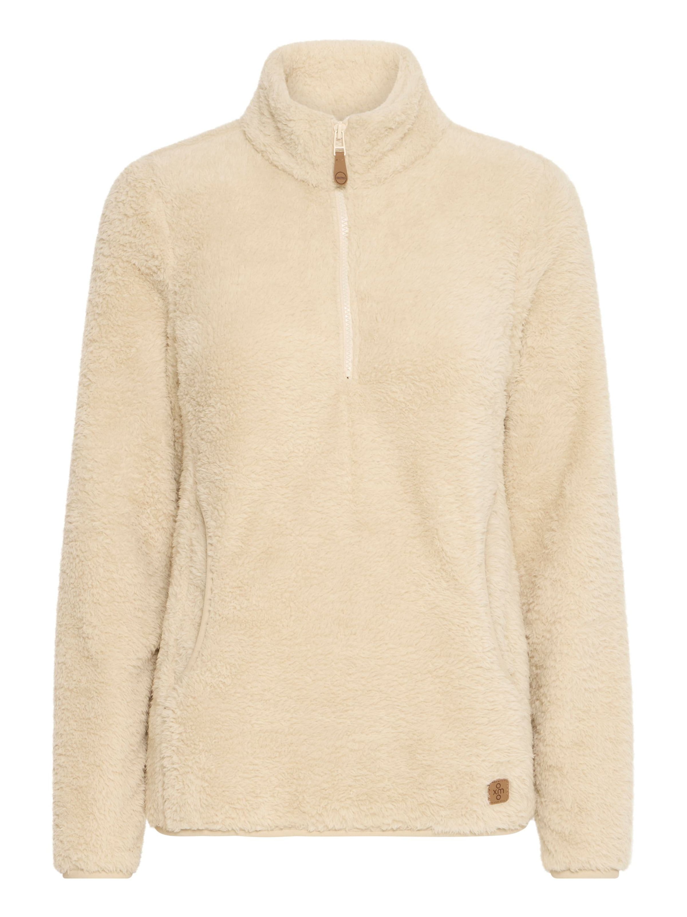 Oxmo Knit cardigan 'Elsonia' in Beige: front