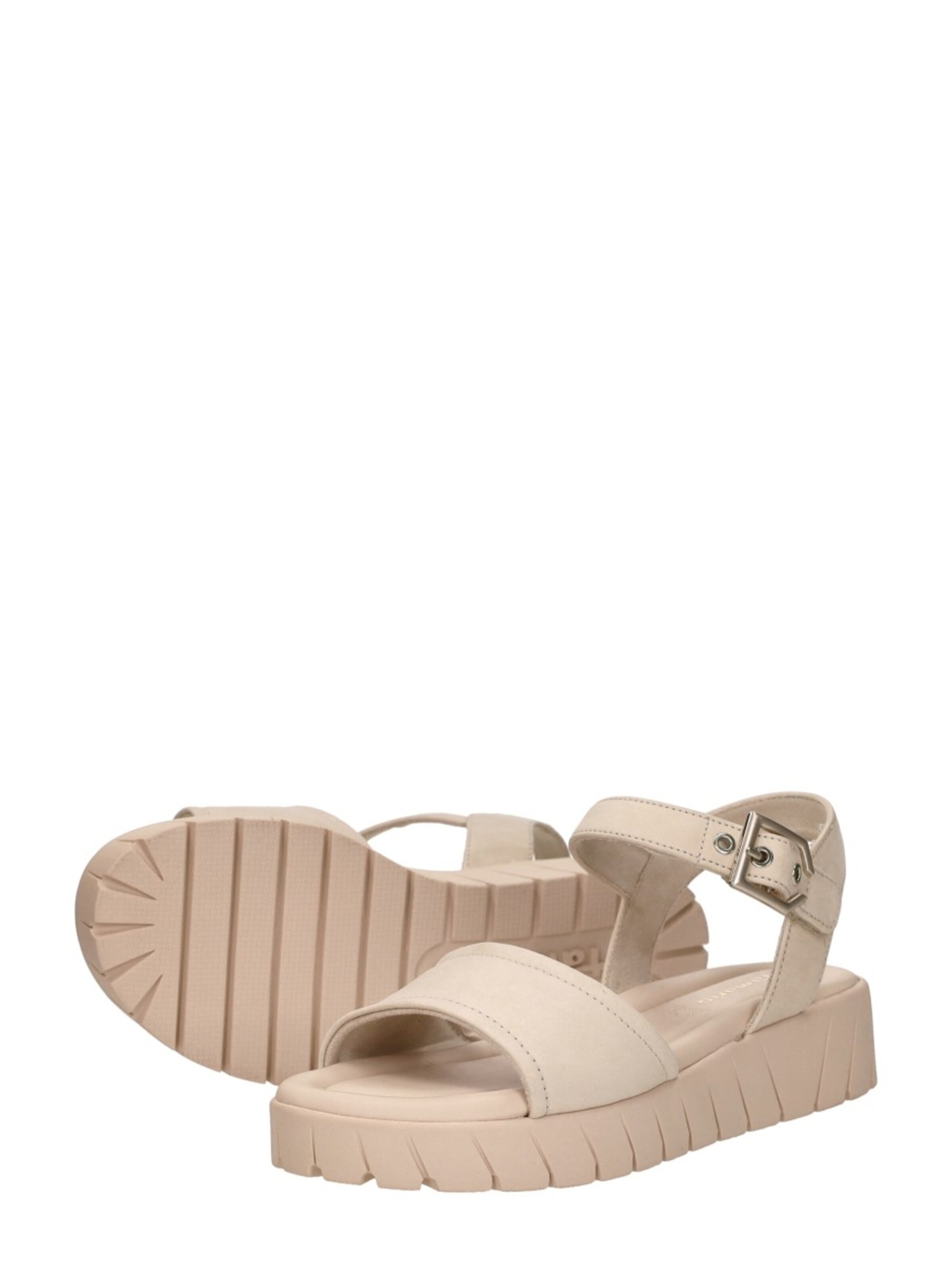 Tamaris Sandal 'Sandalen Plat' in White