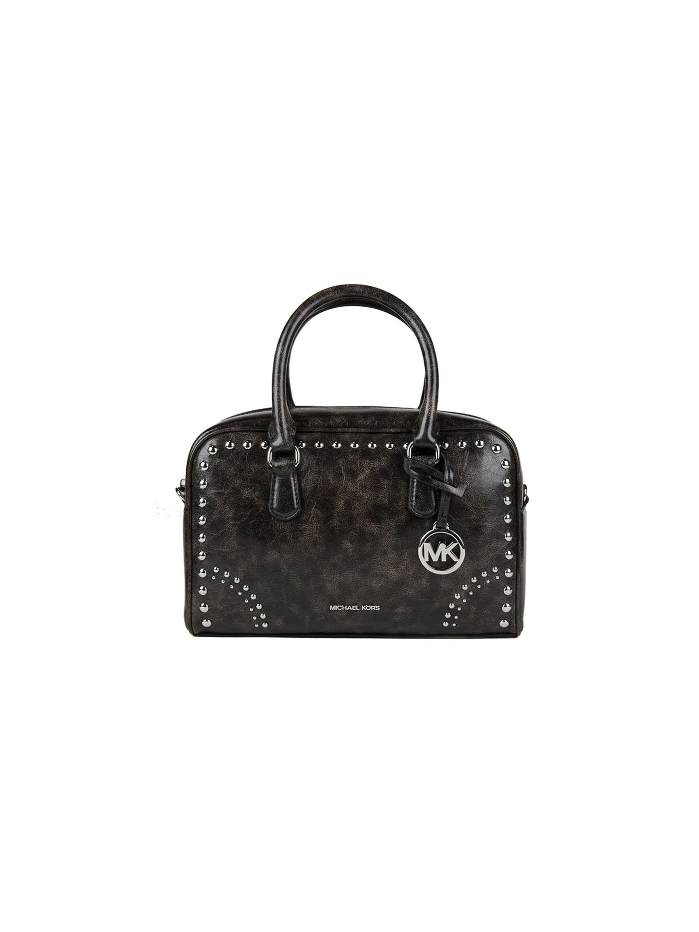 Borsa a mano 'Thompson' di Michael Kors in nero: frontale