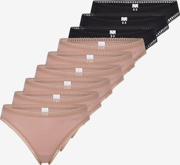 SLOGGI Thong 'GO Crush' in Brown: front