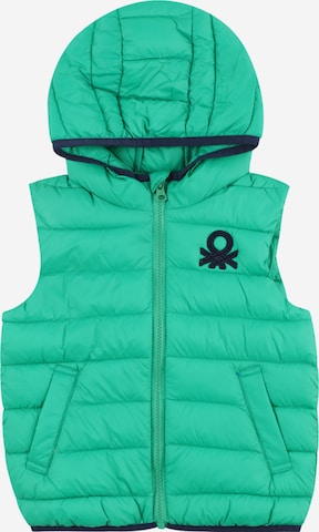 UNITED COLORS OF BENETTON Vest in Green: front