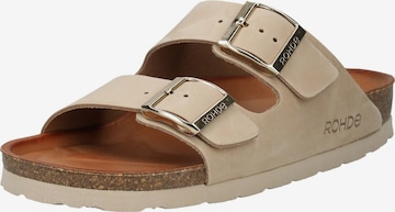 ROHDE Mule in Beige: front
