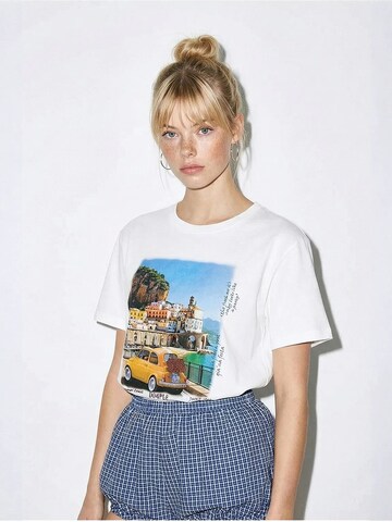 Bianco Lucci T-Shirts in Weiß