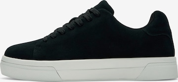 SELECTED Ниски маратонки 'DAVID' в черно: отпред