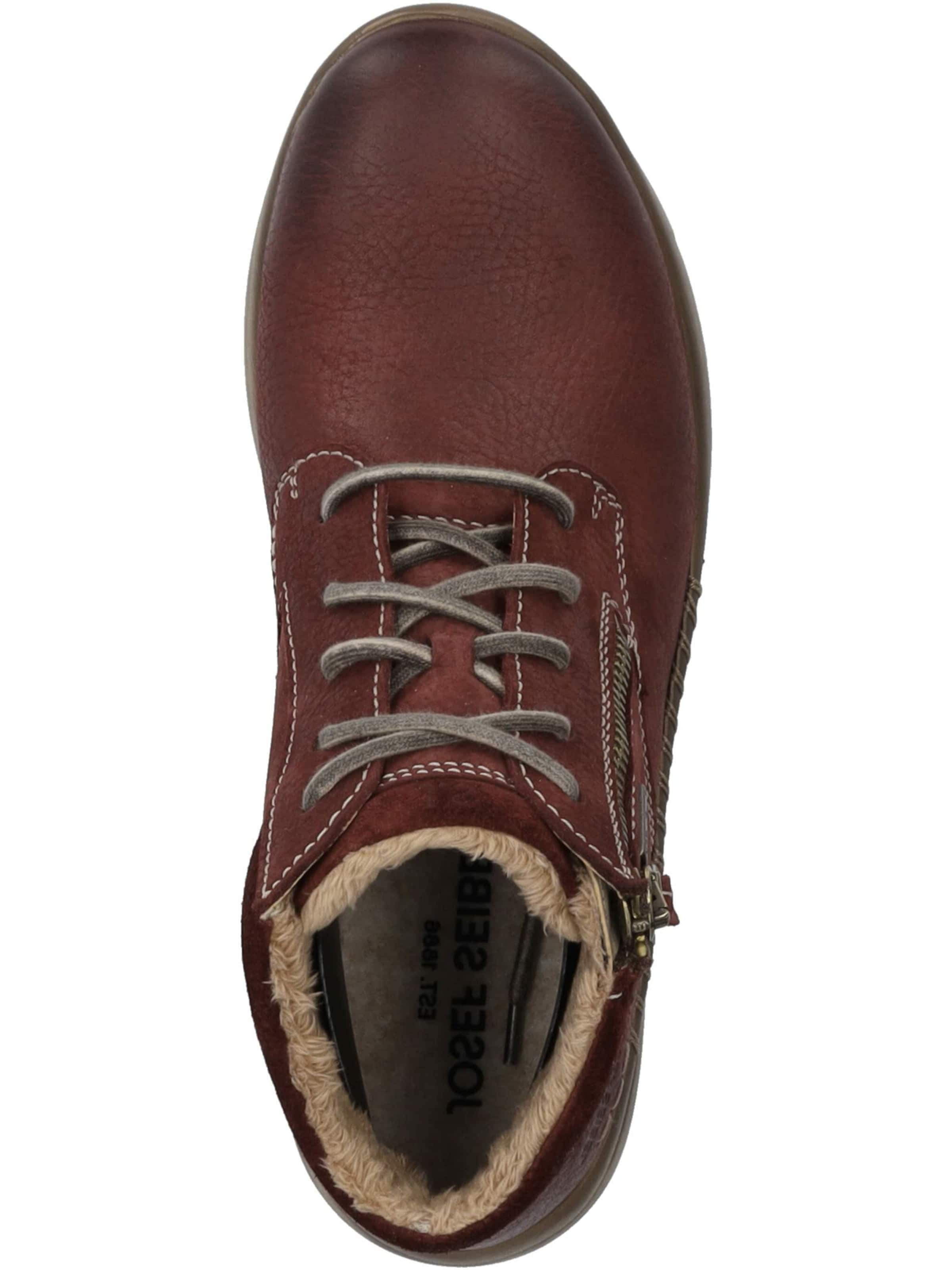JOSEF SEIBEL Lace-up boot 'Conny 52' in Red