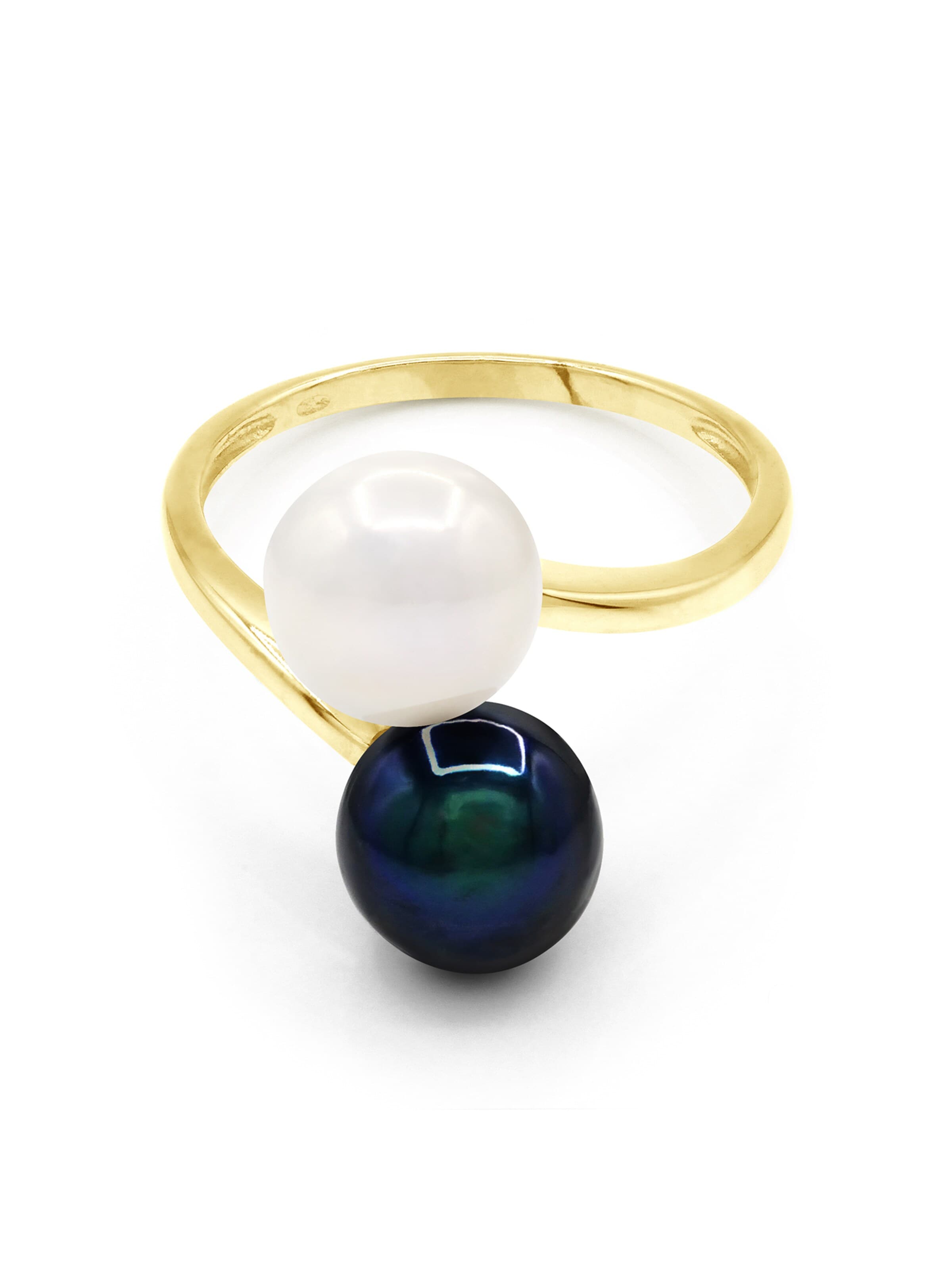Bague 'République' Ateliers Saint Germain en jaune : devant