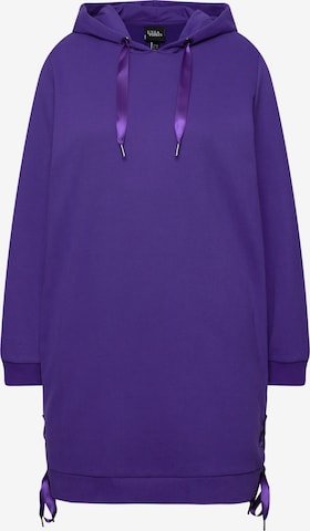 Ulla Popken Dress in Purple: front