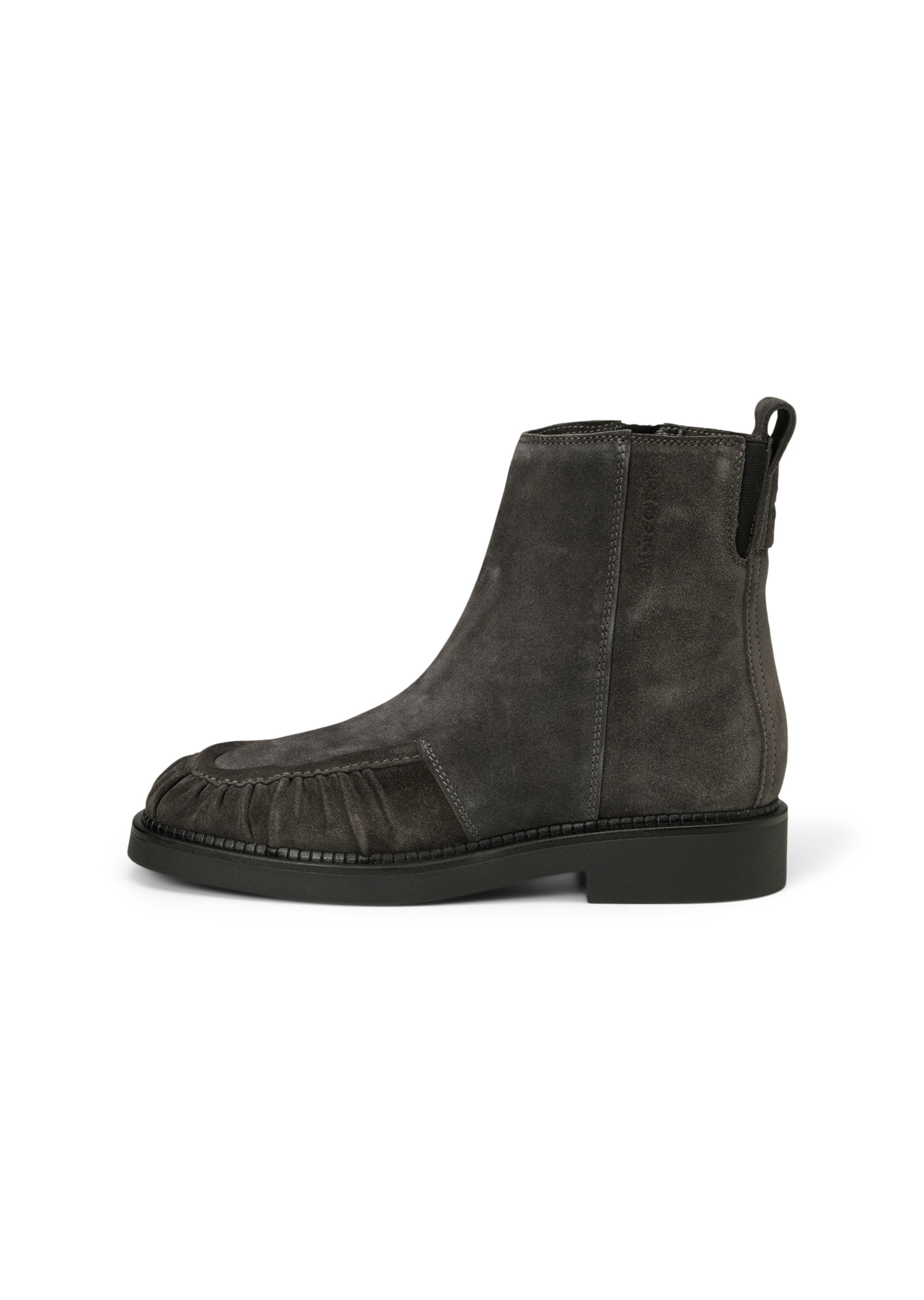 Bottines 'Erin' Marc O'Polo en gris : sur le côté