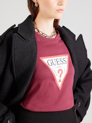 GUESS - Camisa em vermelho