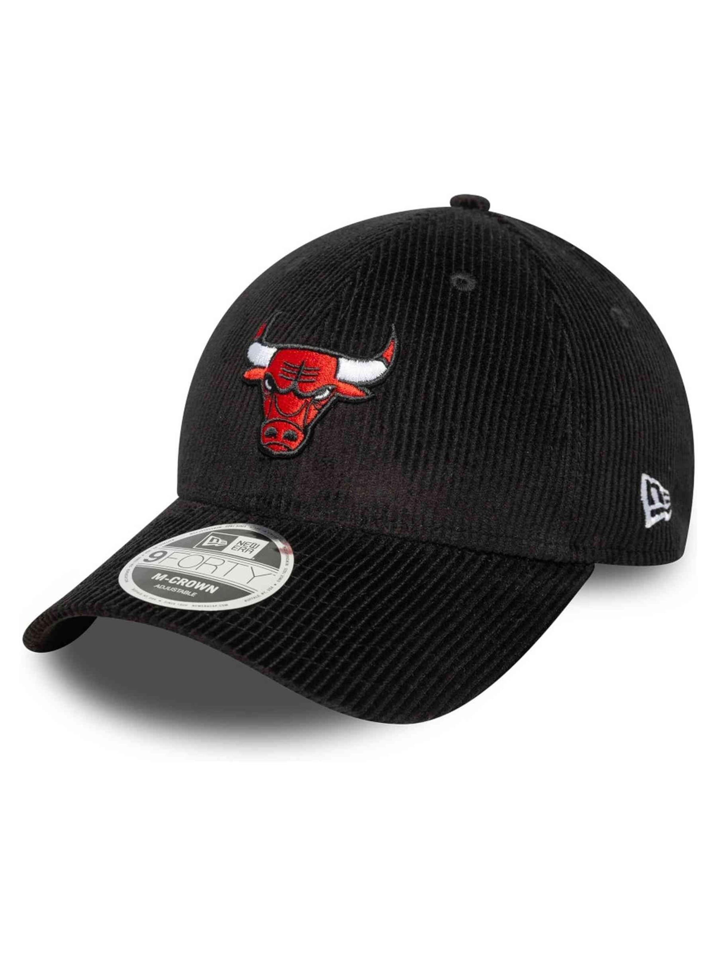 NEW ERA - Gorra 'Gorra new era negra bulls cord 9forty mc chibul' en negro