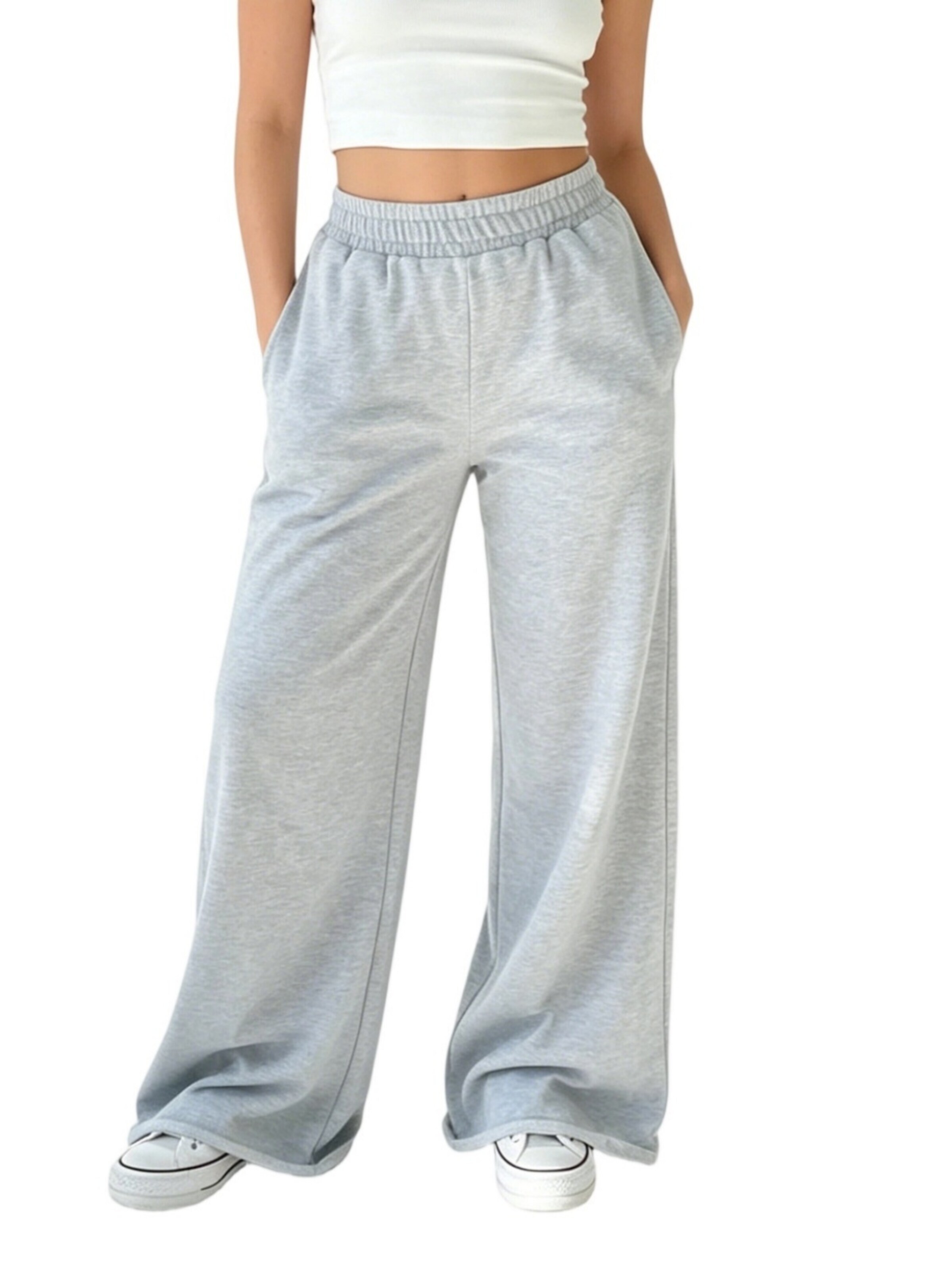 Yesfashion Regular Hose‌‌‌‌‌‌‌‌ in Grau