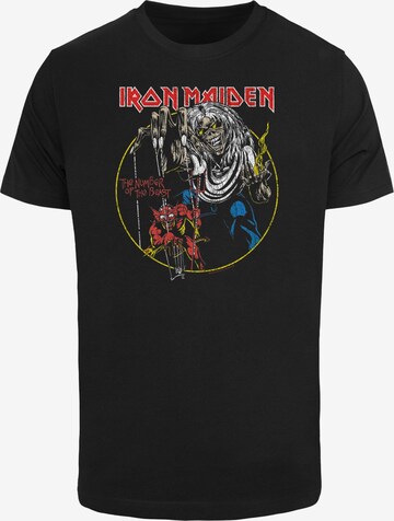 Maglietta 'Iron Maiden - Colours Circle' di Merchcode in nero: frontale