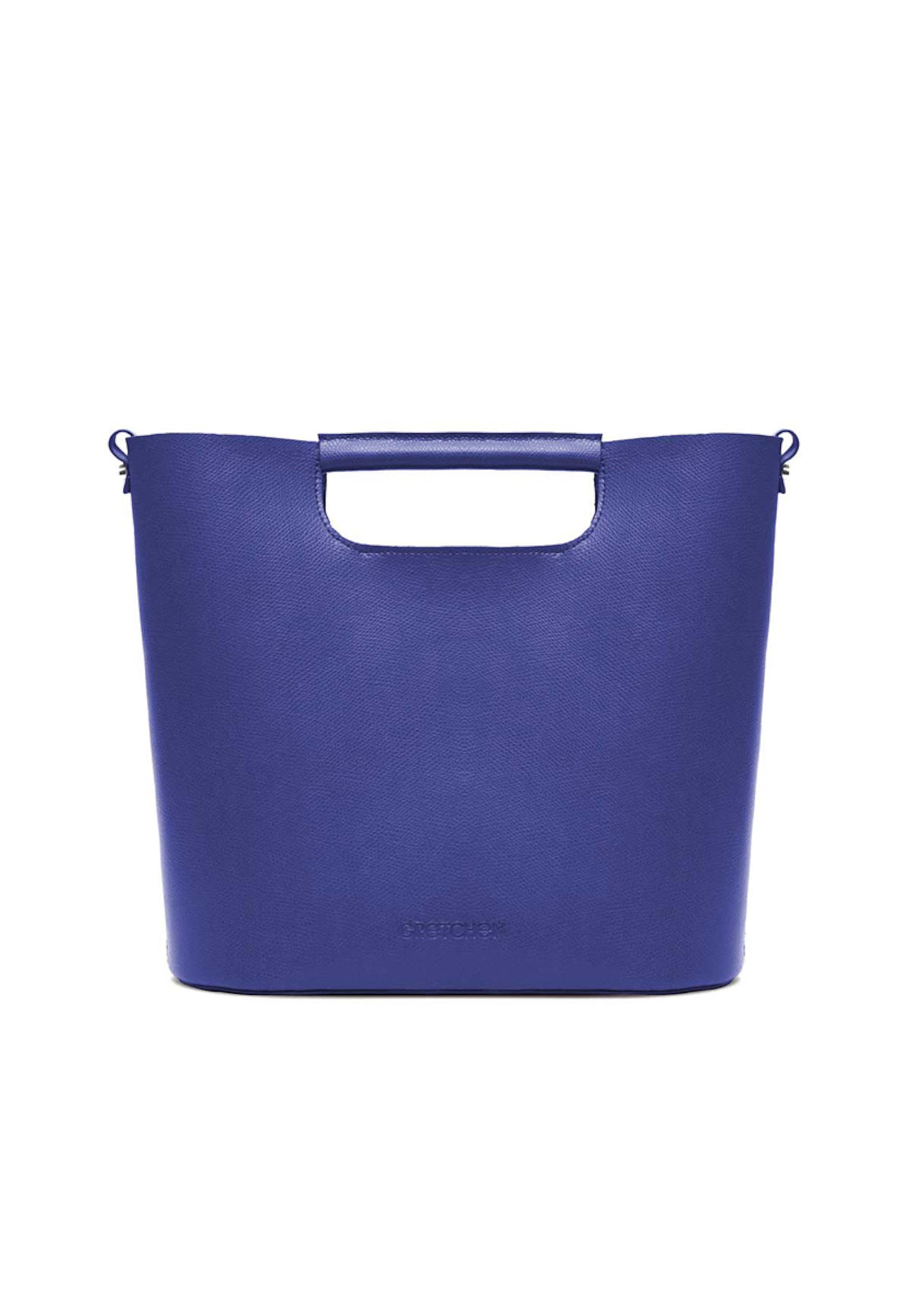 Gretchen Schultertasche 'Crocus' in Blau: Vorderseite