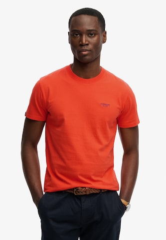 T-Shirt 'Essential' Superdry & Co en orange : devant