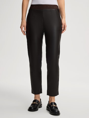 JOOP! Slim fit Pleat-front trousers 'Patricia' in Black: front