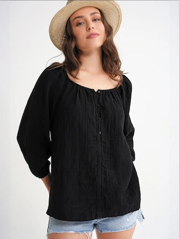 Camicia da donna di MixRay in nero