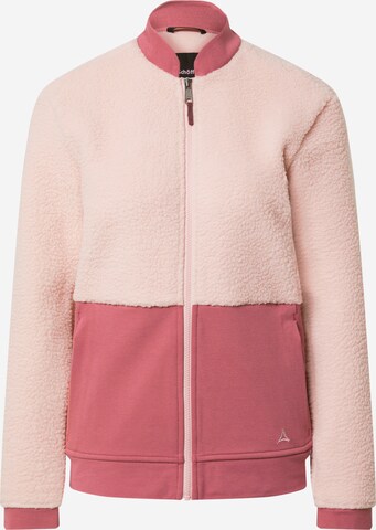 Schöffel Athletic Fleece Jacket 'Stavanger' in Pink: front