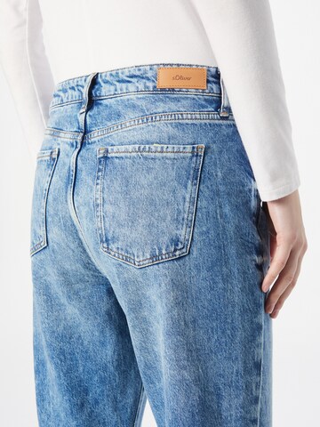 s.Oliver Bootcut Jeans in Blauw