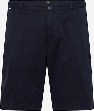 BOSS Black Панталон Chino в синьо: отпред