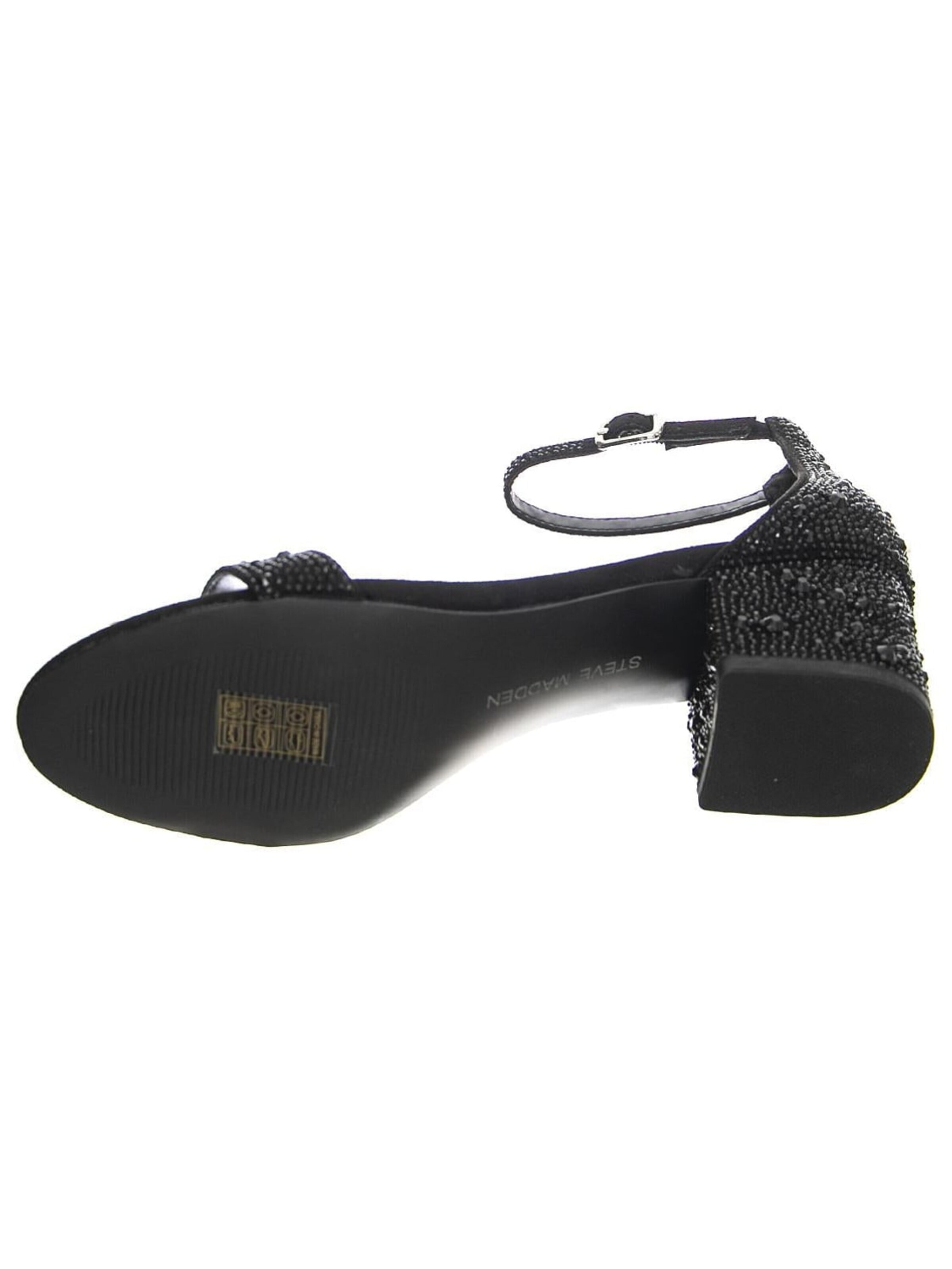 Sandalo 'Womens Irenee-G Black / Stone Sandals' di STEVE MADDEN in nero