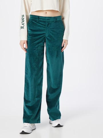 LEVI'S ® Loosefit Παντελόνι με τσάκιση 'Baggy Trouser' σε πράσινο: μπροστά