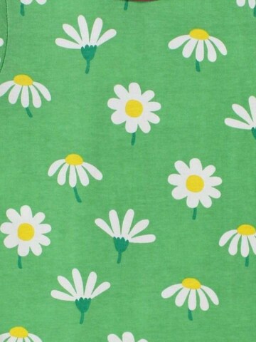 Toby Tiger Shirt 'Bio-Baumwoll Kinder Shirt kurzarm mit Gänseblümchen-Druck' in Green