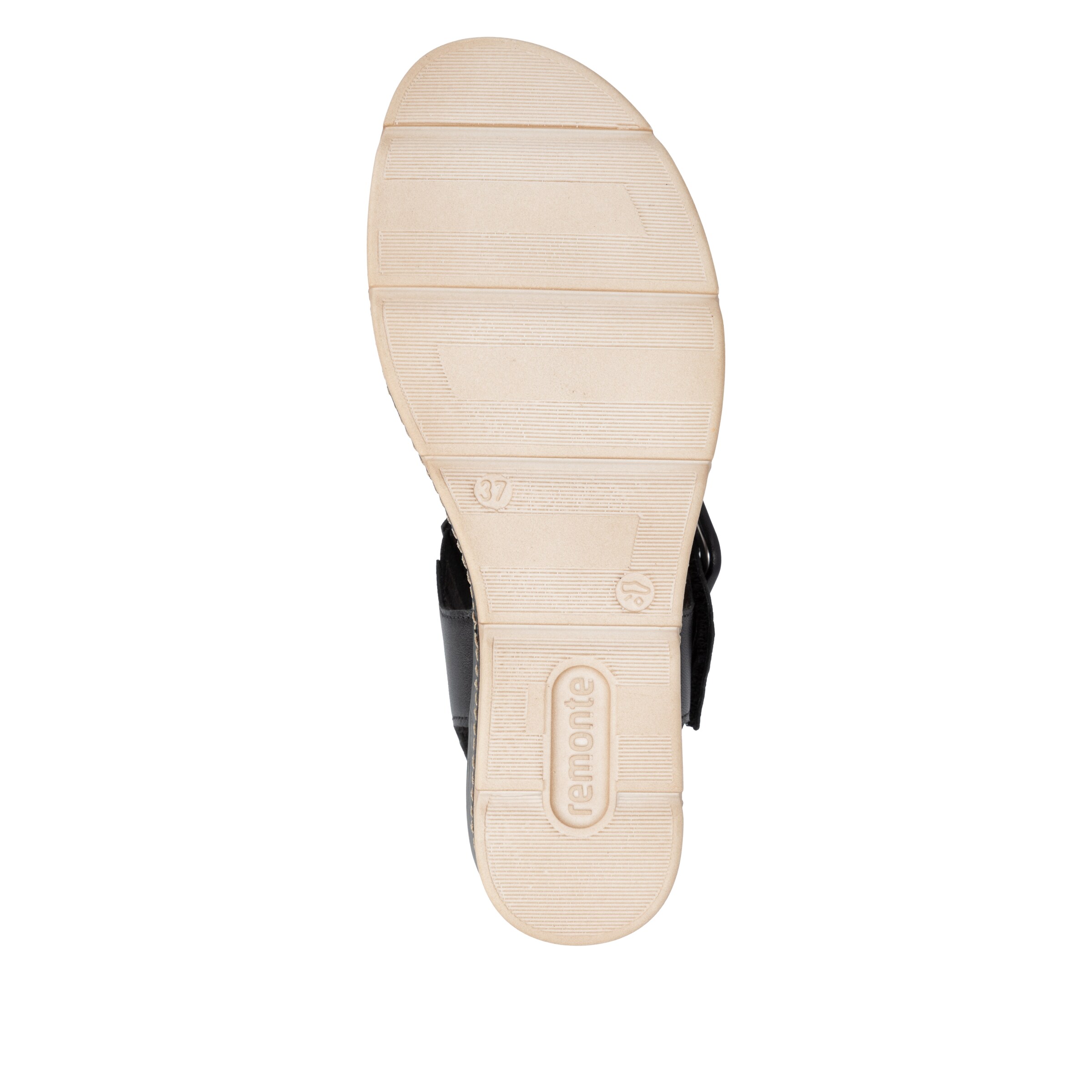 REMONTE Strap Sandals in Black