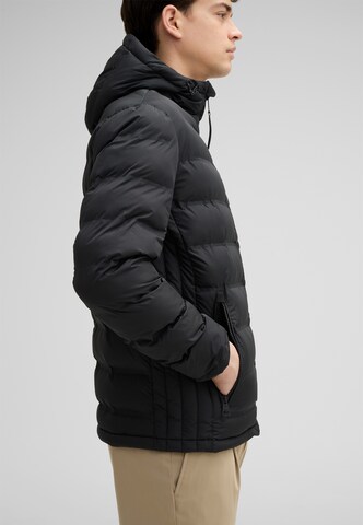 STRELLSON Winterjas 'Modica Fused' in Zwart