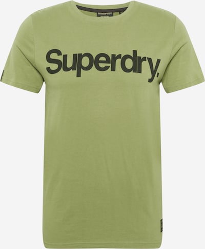 Superdry Shirt 'MILITARY' in khaki / schwarz, Produktansicht