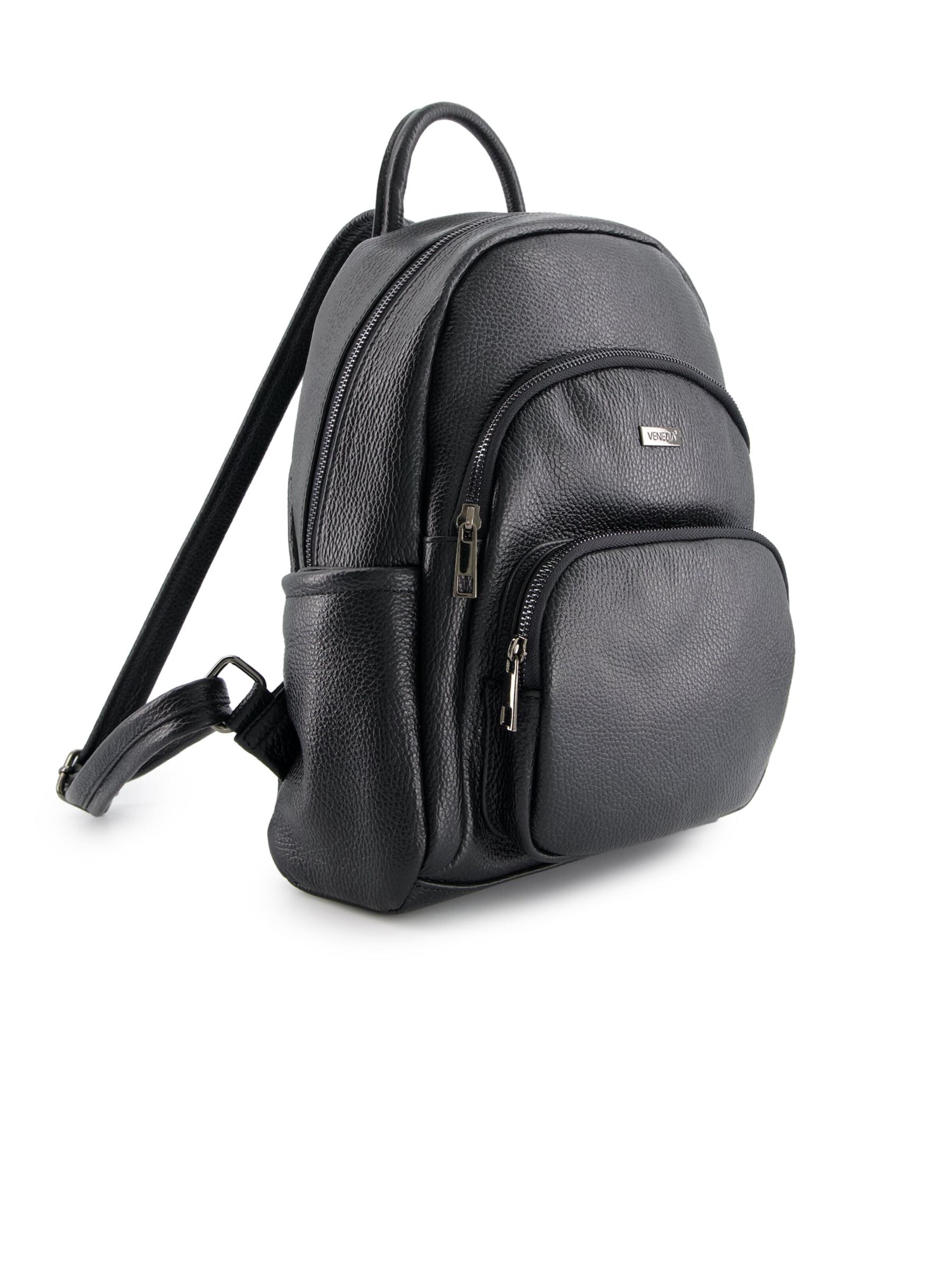VENEZIA Rucksack 'Venezia'‌‌‌‌‌‌‌‌‌ in Schwarz