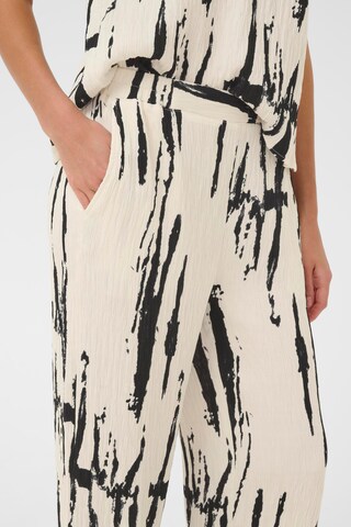 CULTURE Wide leg Pants 'CUOra' in White