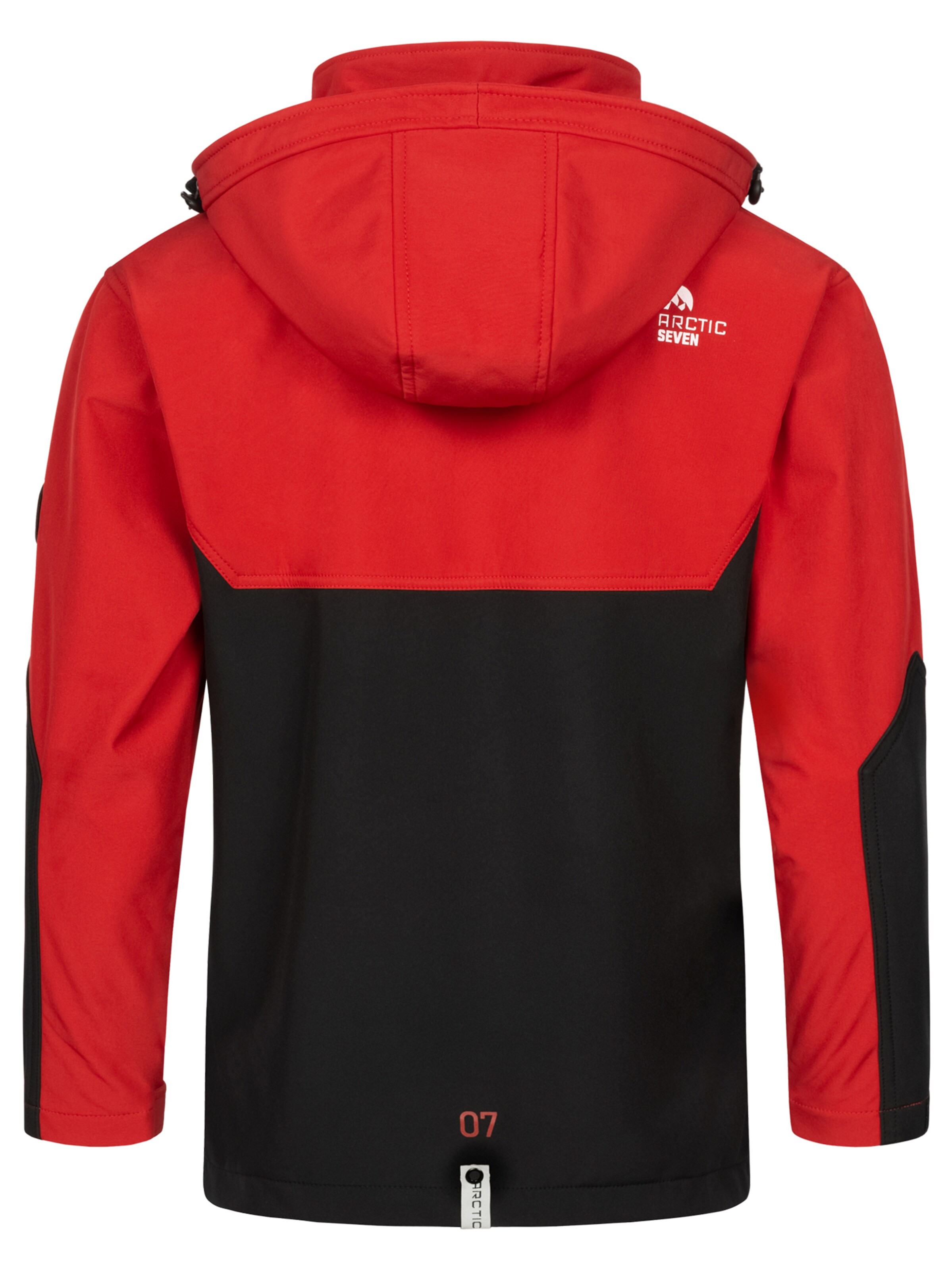 Arctic Seven Functionele jas in Rood