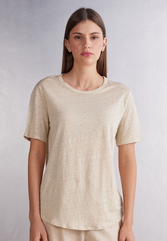 INTIMISSIMI Traditional Shirt in Beige: front