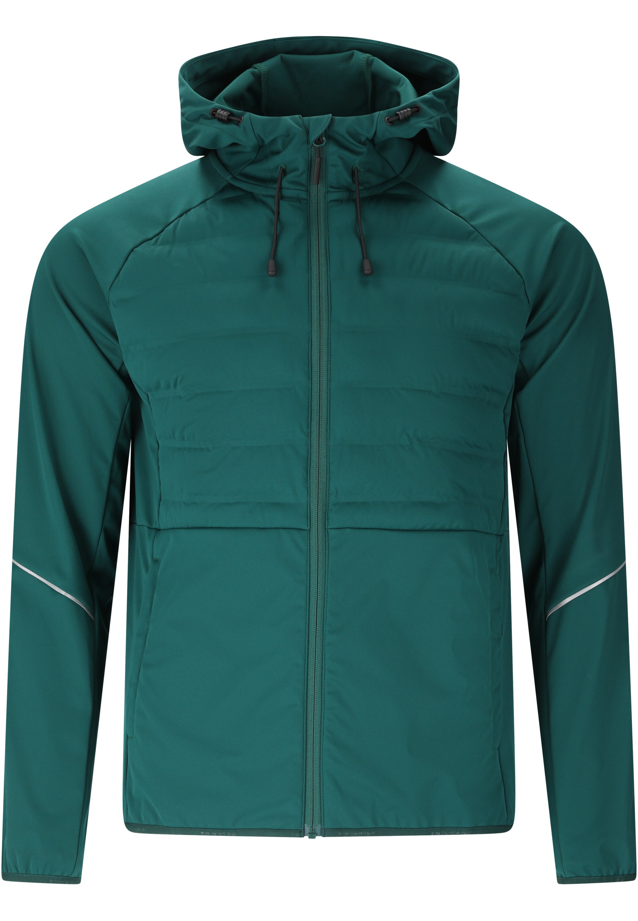 ENDURANCE Laufjacke 'Sander' in Grün: Vorderseite