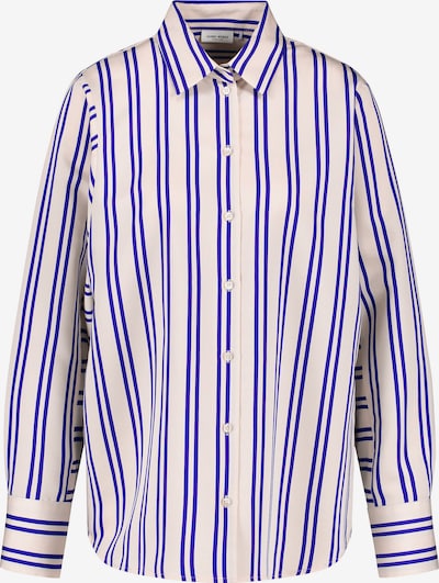 GERRY WEBER Bluse in blau / weiß, Produktansicht