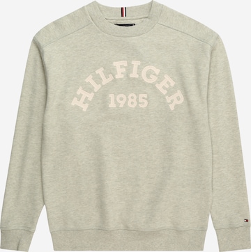 TOMMY HILFIGER Sweatshirt '1985' in Groen: voorkant