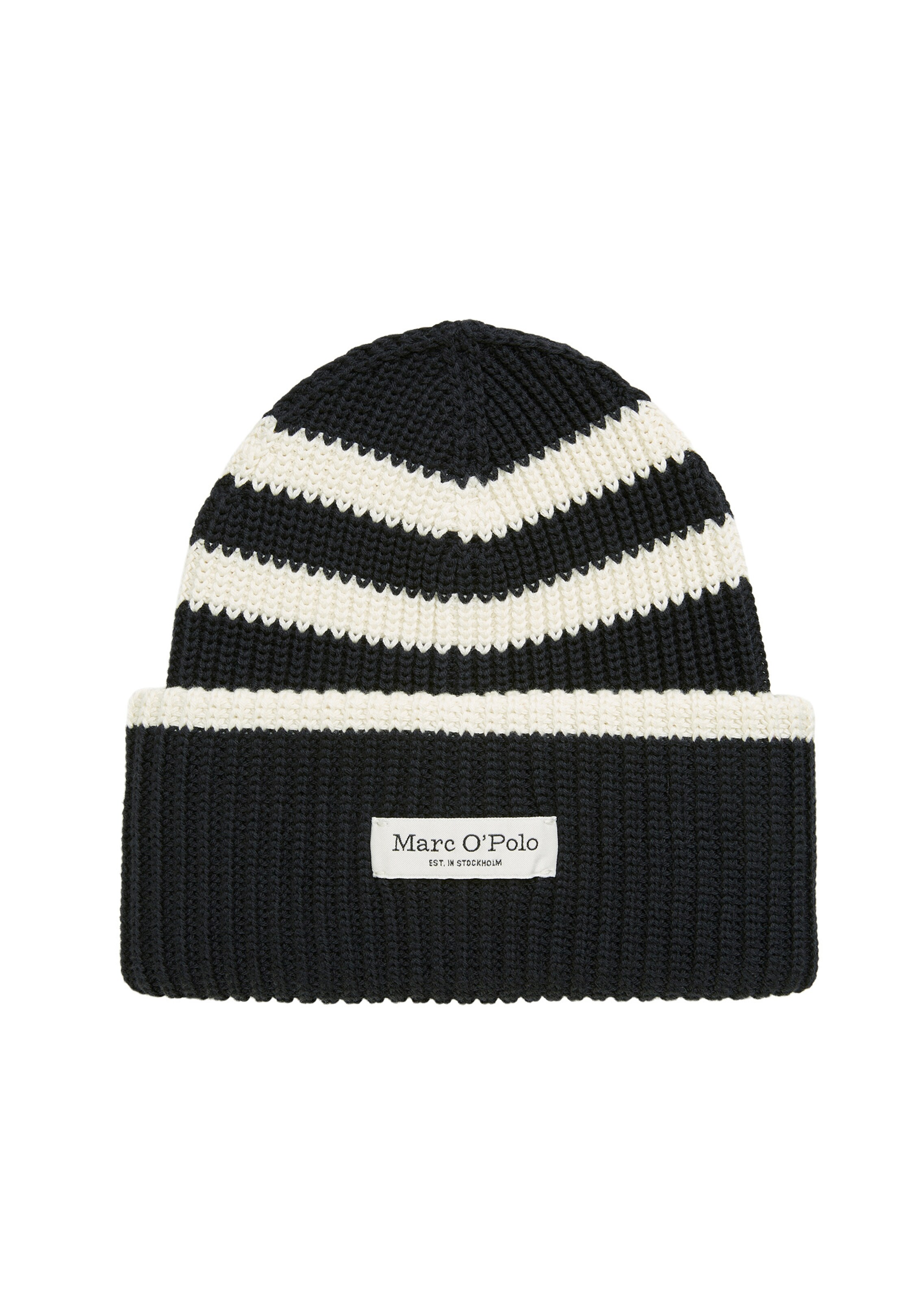 Marc O'Polo Beanie in Blue: front