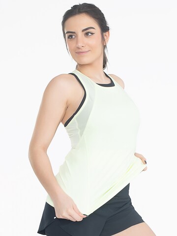 Spyder Sports Top in Yellow: front