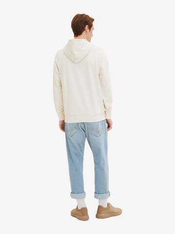 TOM TAILOR Sweatshirt in Beige