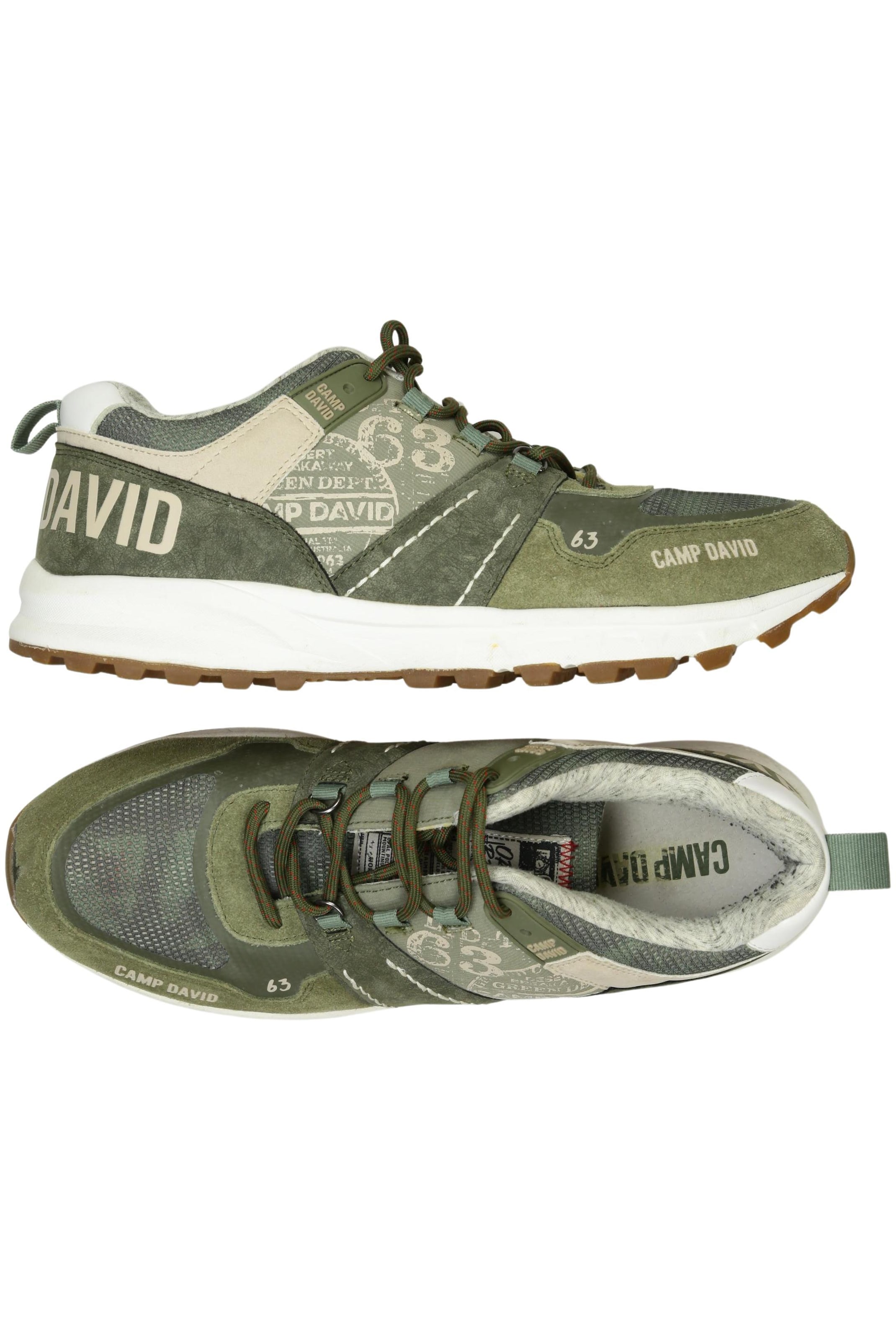 CAMP DAVID Sneakers & Trainers in 46 in Green: front