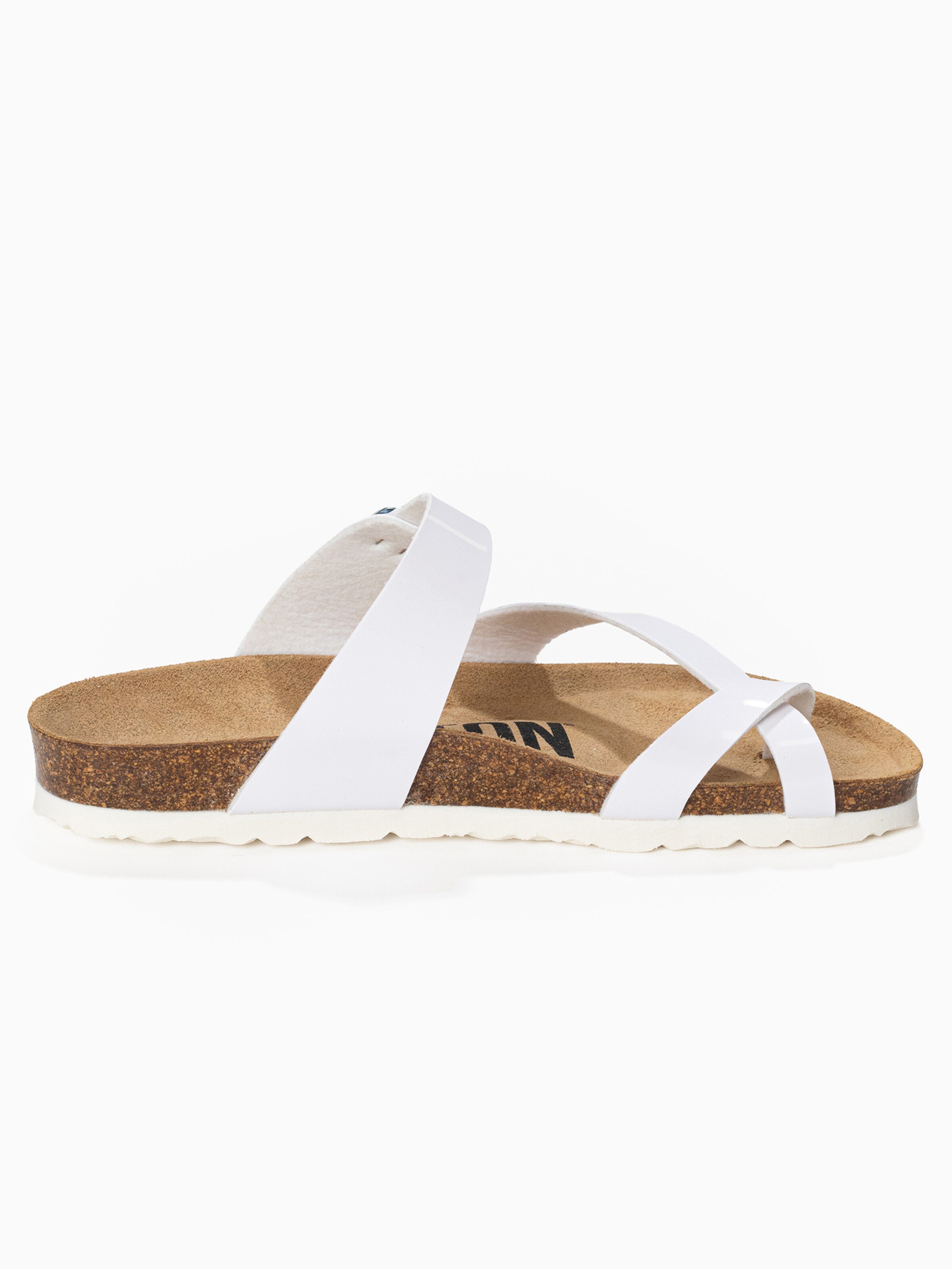 Bayton Pantoletter 'Diane' i hvid