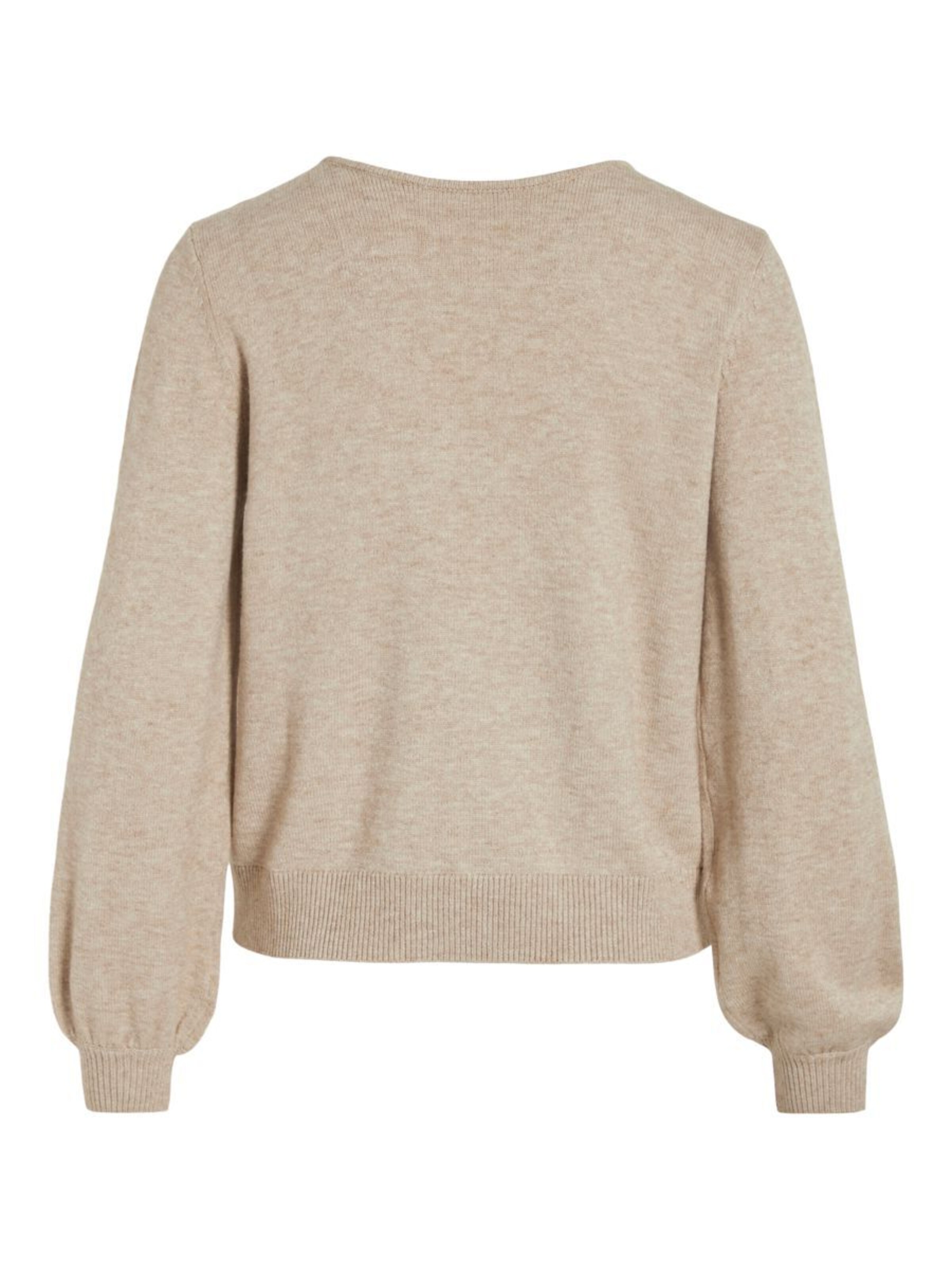 VILA Sweater 'VIRil' in Beige