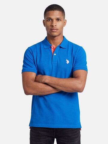 U.S. POLO ASSN. Poloshirt in Blau: Vorderseite