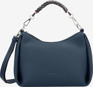 Picard Shoulder Bag 'Ecoutez' in Blue: front