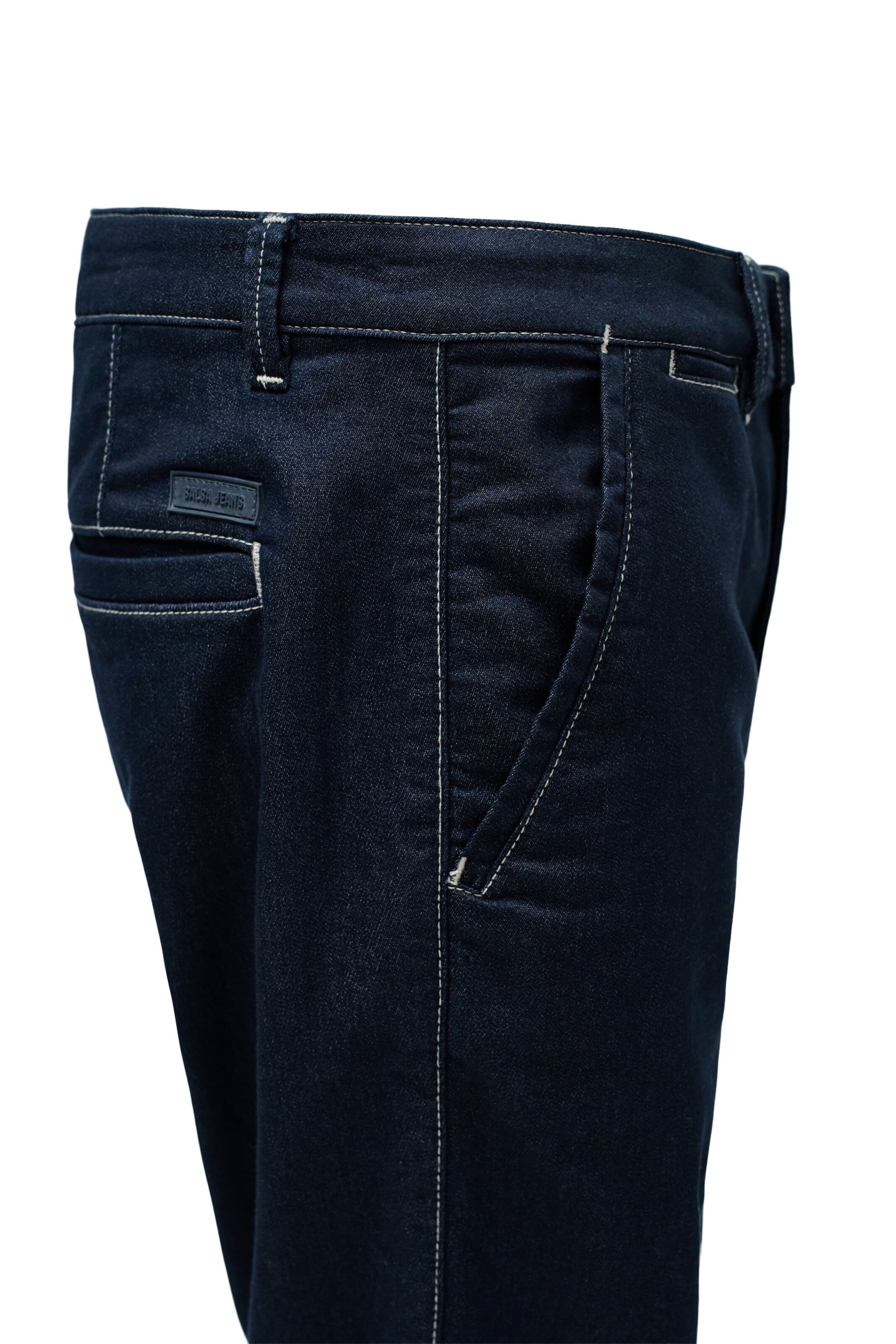 Salsa Jeans Loosefit Chino in Blauw