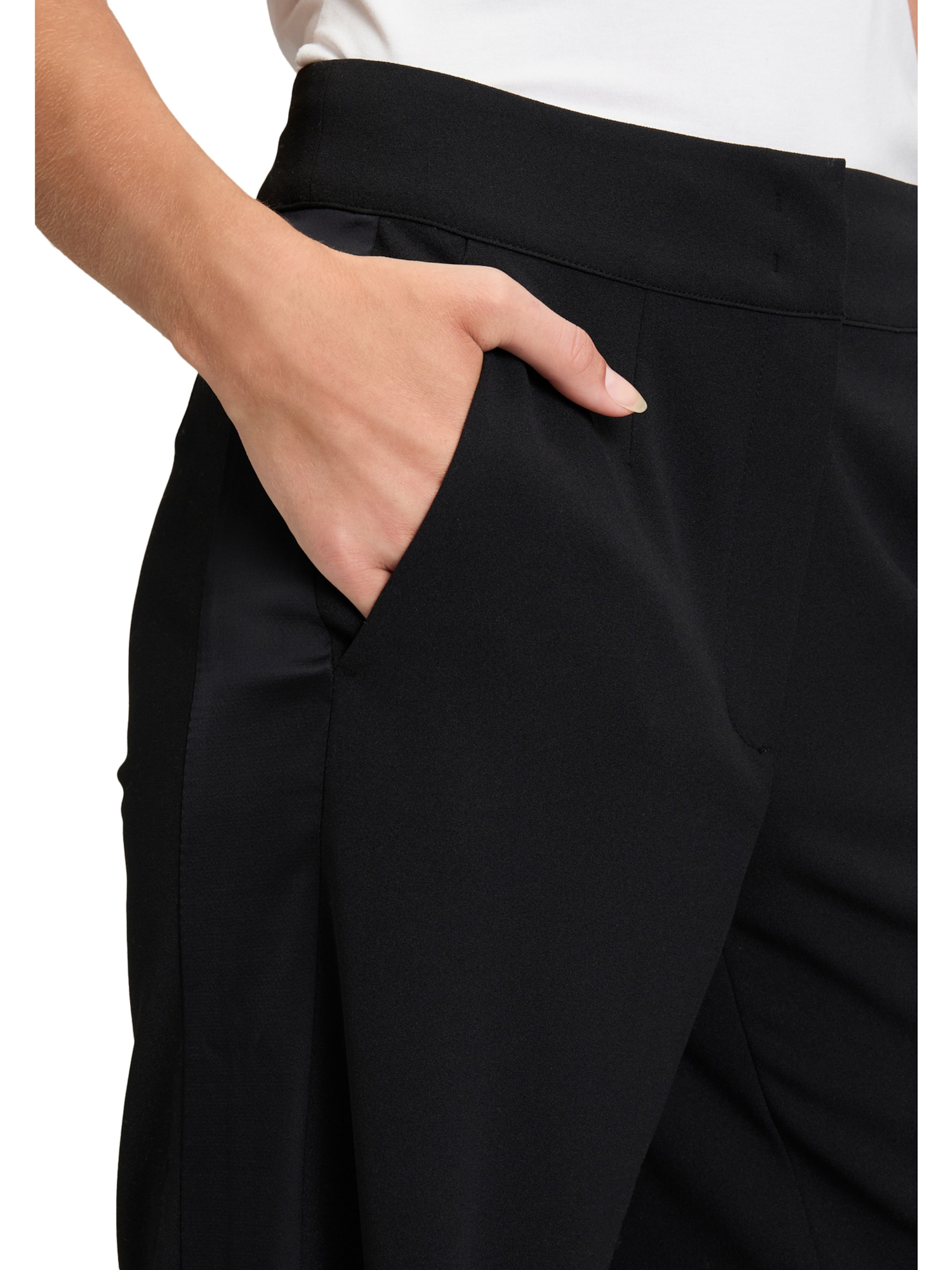 Loosefit Pantalon 'Marlene' Betty Barclay en noir