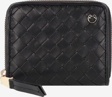 ABRO Portemonnee 'Piuma' in Grijs: voorkant